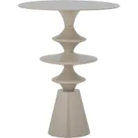 Bloomingville Samio Side Table - Beige - Ø 35.5 CM