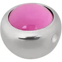 Wildcat Smooth Jewelled - Pink, 8,0 mm