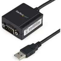 StarTech.com ICUSB2321F Cable Gender Changer Db-9 USB 2.0 A, musta