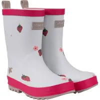 Lindberg Kids' Sjövild Rubber Boot White/pink Kumisaappaat 24