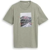 Tom Tailor Paita khaki / hummeri / musta / valkoinen