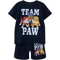 Name it Nmmmaze Paw Ss Nightset Cplg - Navy - 110