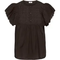 JDY Jdysigga S/S Top Wvn - Brown - L