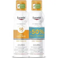Eucerin Sun Protection Oil Control Dry Touch Sun Spray SPF 50 Duo Set