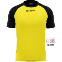 Givova Capo Short Sleeves T-shirt Keltainen M Mies