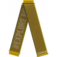 Coros APEX 2 Pro nailonranneke keltainen lyhyt 22 mm WAPX2P-WB-YEL-N-S