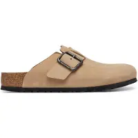 Birkenstock Boston Wb Lenb Sandcastle - Beige - 46