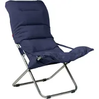 Fiam Fiesta Soft aurinkotuoli Kangas Navy, alumiinijalusta