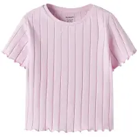 Name it Nkfnoralina Ss Crop Top Noos - Pink - 146-152