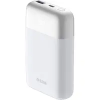 D-Link DPP-101, 10000 mAh, Valkoinen