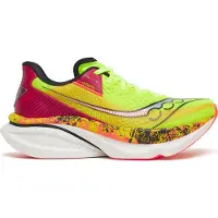 Saucony Women's Endorphin Azura Citron/black Juoksukengät 42.5