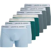 Jack & Jones Dean Solid Trunks Boxerit 7 Yksiköt