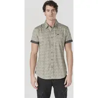 KOROSHI Paita meleerattu beige / tummanharmaa