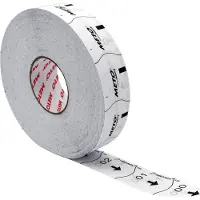 Meto Queue Tickets f/Turn-O-Matic Classic white