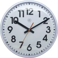 Nextime - Peter Seinäkello 26 cm Valkoinen