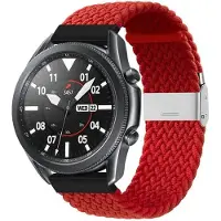 CaseOnline Punottu elastinen rannekoru Samsung Galaxy Watch 3 (41mm) - darkred