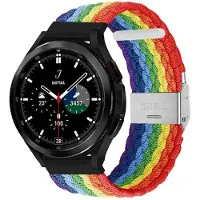 CaseOnline Punottu elastinen rannekoru Samsung Galaxy Watch 4 Classic (46mm) - Pr