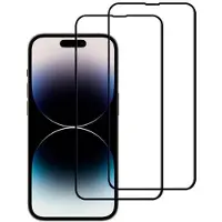 CaseOnline 2-pakkaus 5D lasinen näytönsuoja Apple iPhone 14 Pro