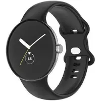 CaseOnline Sport Rannekoru Google Pixel Watch - Musta