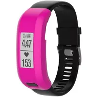 CaseOnline Silikonikuori Garmin Approach X10 - vaaleanpunainen
