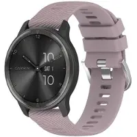 CaseOnline Pure urheiluranneke Garmin Vivomove Trend - Vaaleanvioletti