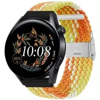 CaseOnline Punottu elastinen rannekoru Huawei Watch GT3 (42mm) - gradientorange