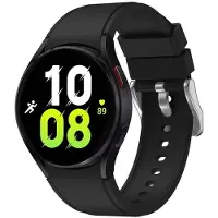 CaseOnline Silikoni Rannekoru No-Gap Samsung Galaxy Watch 5 (40mm) - Musta