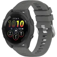 CaseOnline Pure urheiluranneke Garmin Forerunner 265 - Harmaa