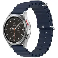 CaseOnline Ocean Ranneke Samsung Galaxy Watch 4 Classic (46mm) Tummansininen