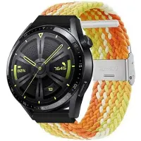 CaseOnline Punottu elastinen rannekoru Huawei Watch GT3 (46mm) - gradientorange