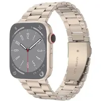 CaseOnline Rannekoru ruostumatonta terästä Apple Watch 8 (41mm) - Champagne
