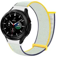 CaseOnline Nylonrannekoru No-Gap Samsung Galaxy Watch 4 Classic (42mm) - Sea Salt
