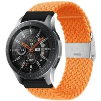 CaseOnline Punottu elastinen rannekoru Samsung Galaxy Watch 46mm - Oranssi