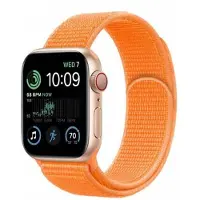 CaseOnline Nailon Rannekoru Apple Watch SE 2022 (40mm) - Papaya