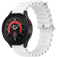 CaseOnline Ocean Ranneke Samsung Galaxy Watch 5 Pro (45mm) Valkoinen