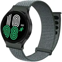 CaseOnline Nylonrannekoru No-Gap Samsung Galaxy Watch 4 (40mm) - Storm Grey