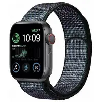 CaseOnline Nailon Rannekoru Apple Watch SE 2022 (40mm) - Glowing Grapes