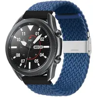 CaseOnline Punottu elastinen rannekoru Samsung Galaxy Watch 3 (41mm) - sininen
