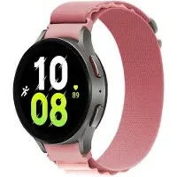 CaseOnline Artic Elastinen nailon ranneke Samsung Galaxy Watch 5 (44mm) - Pink