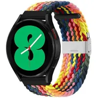CaseOnline Punottu elastinen rannekoru Samsung Galaxy Watch 4 (40mm) - rainbow