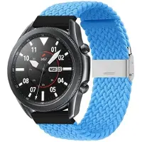 CaseOnline Punottu elastinen rannekoru Samsung Galaxy Watch 3 (41mm) - skyblue