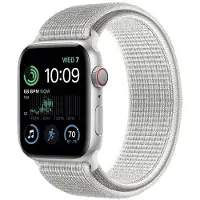 CaseOnline Nailon Rannekoru Apple Watch SE 2022 (44mm) - Summit White