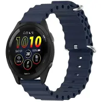 CaseOnline Ocean urheiluranneke Garmin Forerunner 265 - Tummansininen