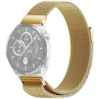 SKALO Milanese Loop to Huawei Watch GT 3 46mm - Kulta
