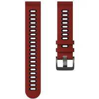 CaseOnline Twin Sport Rannekoru Garmin Vivomove Style - Punamusta