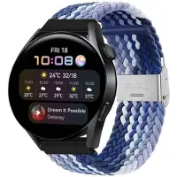 CaseOnline Punottu elastinen rannekoru Huawei Watch 3 (46mm) - gradientblue