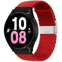 CaseOnline Punottu elastinen rannekoru Samsung Galaxy Watch 5 (40mm) - darkred