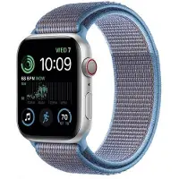 CaseOnline Nailon Rannekoru Apple Watch SE 2022 (40mm) - Cerulean