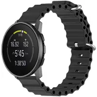 CaseOnline Ocean urheiluranneke Suunto 5 Peak - Musta