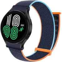 CaseOnline Nylonrannekoru No-Gap Samsung Galaxy Watch 4 (40mm) - Deep Navy